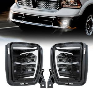2013 2014 2015 2016 2017 Dodge Ram 1500 Led Fog Lights Assembly