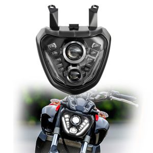2014-2017 Yamaha MT 07 Led Headlight Upgrade Assembly Yamaha MT07 Aftermarket Headlight Conversion FZ 07 Led Front Light