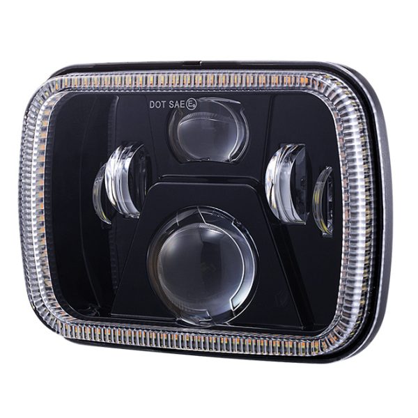 1982-1992 3rd Gen Pontiac Firebird Pop Up Headlights Led Halo Projector Headlights